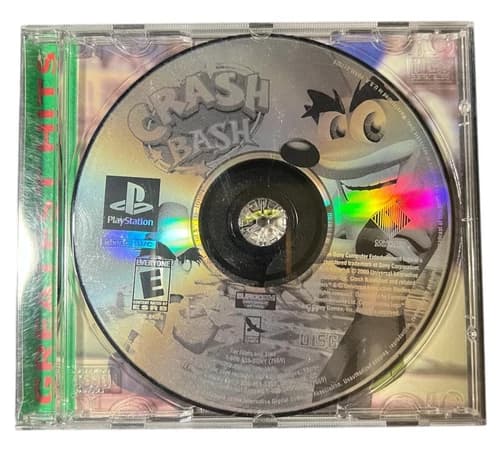 Crash Bash - Sony Playstation 1 PS1 - Greatest Hits