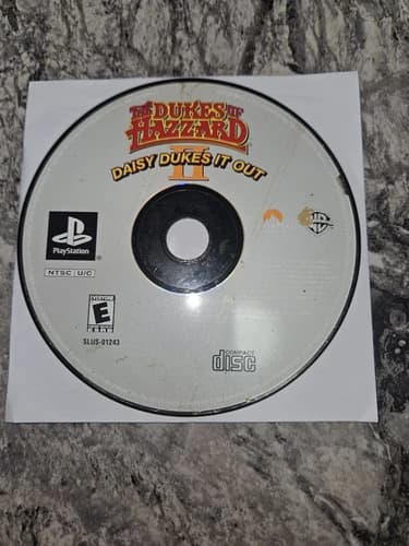The Dukes Of Hazzard II: Daisy Dukes It Out (Sony PlayStation 1, 2000) Disc Only