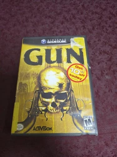 Gun (Nintendo GameCube, 2005) Complete CIB Tested
