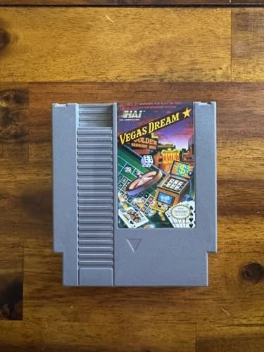 Vegas Dream Nintendo NES Cleaned/Tested