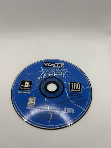 WCW/NWO Thunder (PS1 PlayStation) - DISC ONLY TESTED