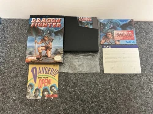 Dragon Fighter (Nintendo Entertainment System, NES) 100% Authentic - Complete