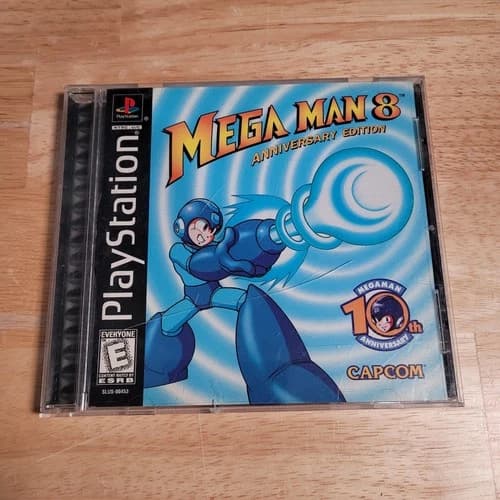 Mega Man 8: Anniversary Edition PS1 Sony PlayStation 1, 1997 Tested