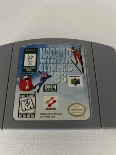 Nagano Winter Olympics '98 (Nintendo 64, 1998) - N64 Authentic and Tested