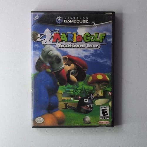 Nintendo GameCube Mario Golf Toadstool Tour Multiplayer GBA (Tested)
