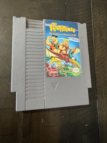 The Flintstones The Surprise at Dinosaur Peak Nintendo NES Authentic | Clean