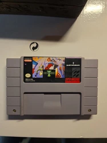 Jim Power the Lost Dimension in 3D for Nintendo SNES Video Game Cart Only
