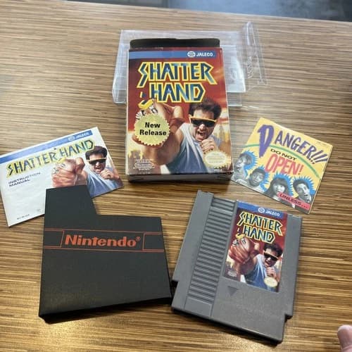 RARE Shatterhand (Nintendo Entertainment System, 1991) CIB Very Good