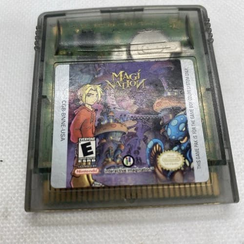 Magi-Nation Nintendo Cart Only Game Boy Color GBC Magi Nation Tested - Read