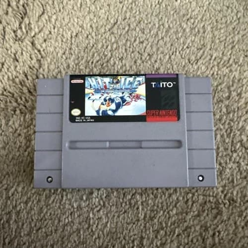 SNES Hit the Ice (Super Nintendo Entertainment System, 1993)