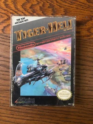 Nintendo NES Tiger Heli CIB