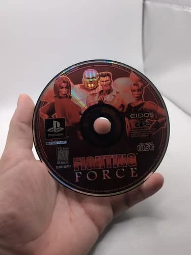 Fighting Force PlayStation 1 PS1 Disc Only Scratch Free Tested Working