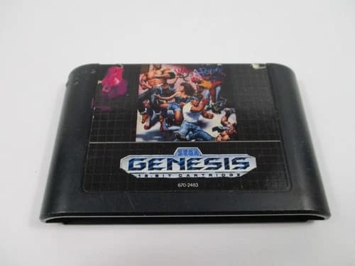 STREETS OF RAGE 2 Sega Genesis Game Cartridge Authentic!