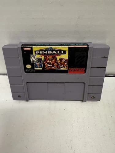 Super Pinball: Behind the Mask (Super Nintendo Entertainment System Tested