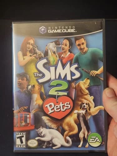 The Sims 2: Pets Nintendo 2006 GameCube Complete W/Case/Manual