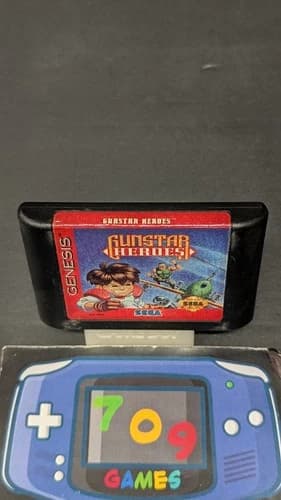 Gunstar Heroes (Sega Genesis, 1993) Cart Only