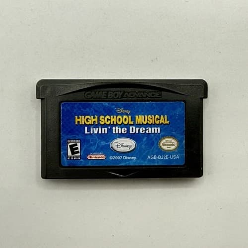 Nintendo Game Boy Advance High School Musical Livin’ The Dream Tested & Working