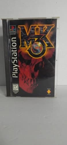 Mortal Kombat 3 (Sony Playstation 1 PS1) Long Box - Complete CIB