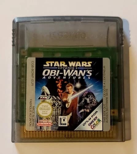 Star Wars Episode 1 Obi-Wan's Adventures Nintendo Game Boy Color - Cart Only