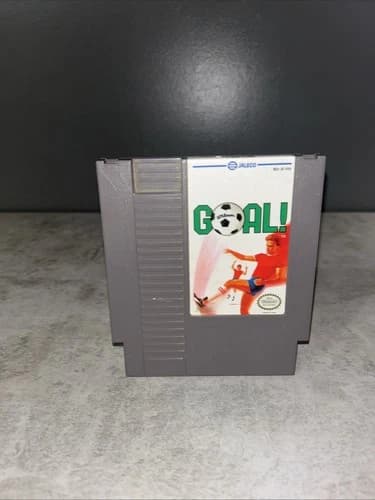 Goal (Nintendo Entertainment System, 1989) NES Tested Working Soccer Video Game