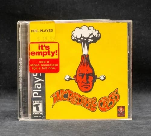 Incredible Crisis (Sony PlayStation 1, 2000) PS1 CIB Complete Tested