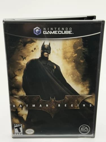 Batman Begins (Nintendo GameCube, 2005) Complete In Box CIB with Manual MINTY