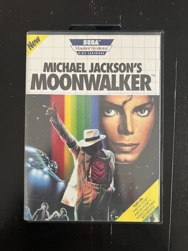 Michael Jackson's Moonwalker (Sega Master System, 1990) Complete CIB