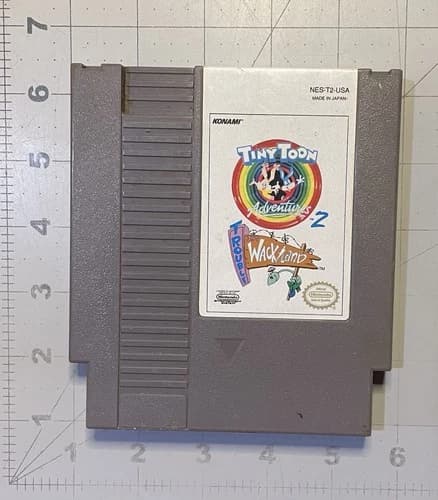 Tiny Toon Adventures 2 Trouble In Wacky Land Cartridge Only NES Game Vintage