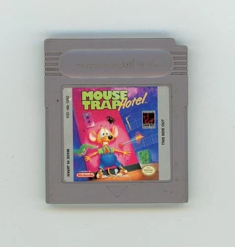Mouse Trap Hotel (Nintendo Game Boy, 1992) TESTED