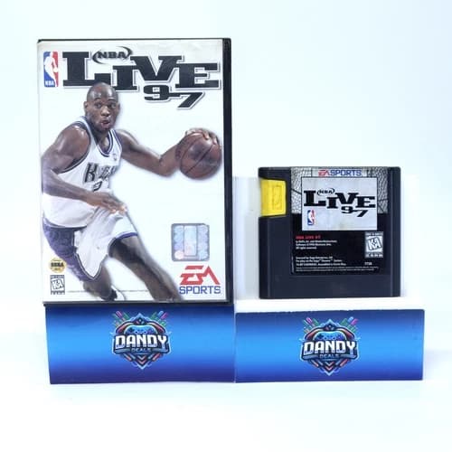 NBA Live 97 Authentic, Tested - Sega Genesis