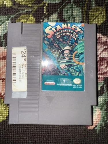 Stanley: The Search for Dr. Livingston NES NTSC-U/C Game Cartridge