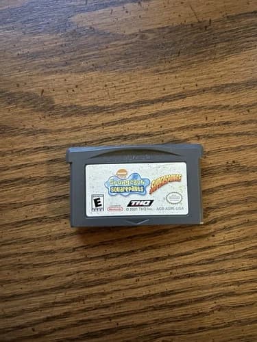 SpongeBob SquarePants: SuperSponge (Nintendo Game Boy Advance, 2001)