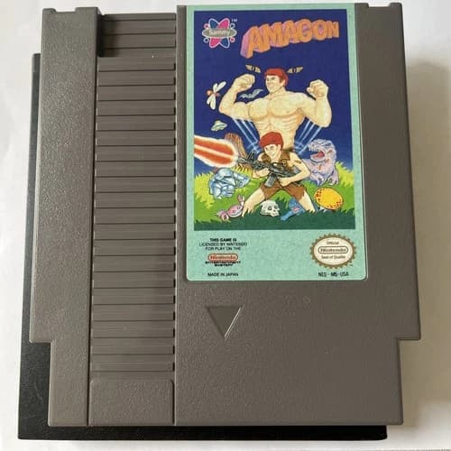 Amagon (Nintendo Entertainment System NES, 1989) Loose Tested & Working