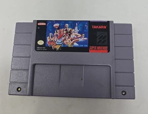 Fatal Fury 2 Super Nintendo SNES Cartridge Tested & Working