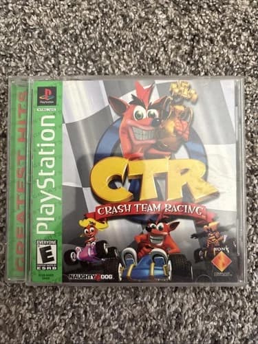 CTR: Crash Team Racing PlayStation 1 PS1 Complete CIB Greatest Hits Tested