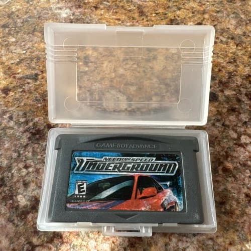 Need for Speed Underground (Nintendo Game Boy Advance, 2003) GBA Tested