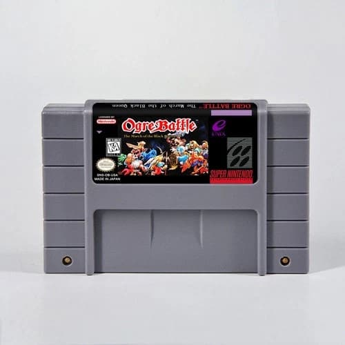 Ogre Battle The March Of The Black Queen For Super Nintendo SNES US Version