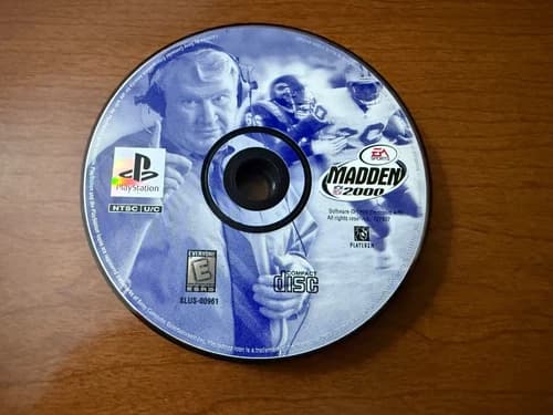 Madden NFL 2000 (Sony PlayStation 1 PS1, 1999) NO TRACKING - DISC ONLY