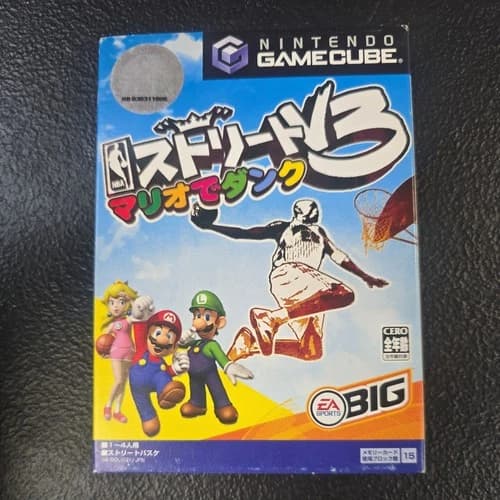 NBA STREET V3 Mario De Dunk Gamecube Nintendo For JP System 2145 gc