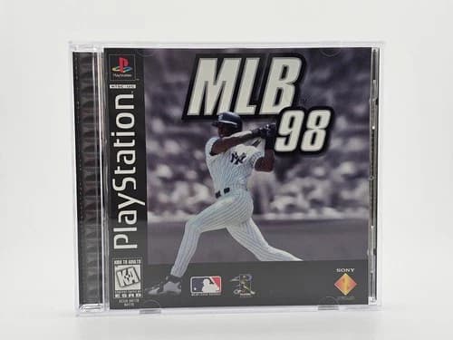 Sony Playstation 1 PS1 MLB 98 CIB Cleaned & Tested