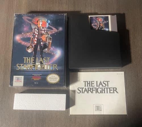 The Last Starfighter Nintendo NES Game - Complete in Box (CIB) Cart, Manual, Box
