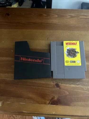 Nintendo NES 1990 Werewolf The Last Warrior Game Cartridge Tested & Working