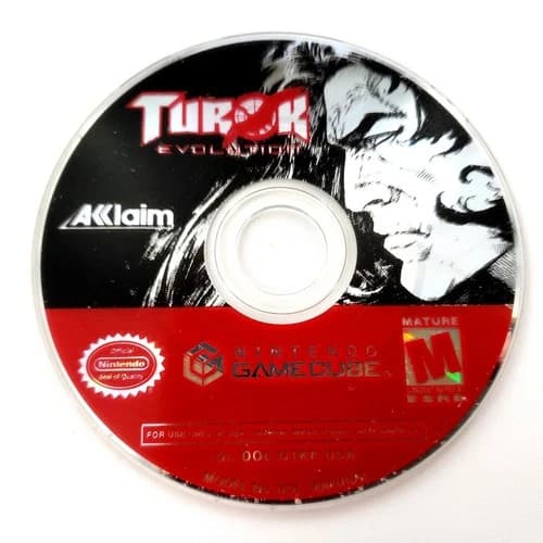 Turok: Evolution (Nintendo GameCube, 2002) Disc Only Scratched Tested & Works
