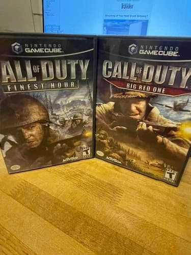 Call of Duty Finest Hour and Big Red One - Nintendo Game Cube