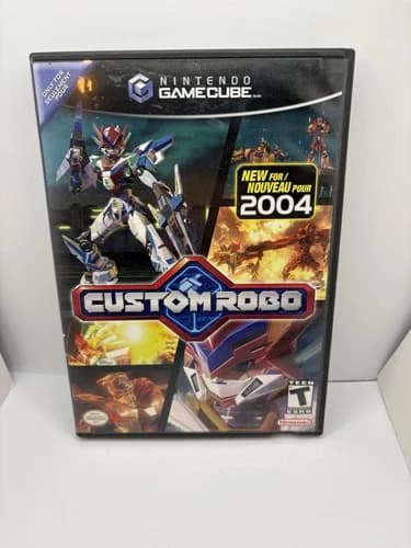 Custom Robo (Nintendo GameCube game) Complete in Box, CIB Battle Game