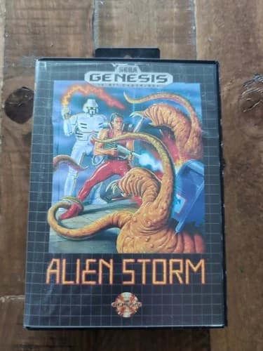Alien Storm Sega Genesis 16-Bit Game CIB with Case and Manual 1991 Arcade Port