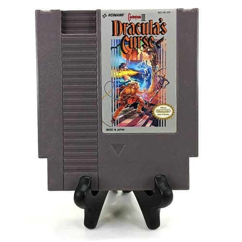 Castlevania III Dracula's Curse NES Video Game Cartridge (Nintendo, 1990) Tested