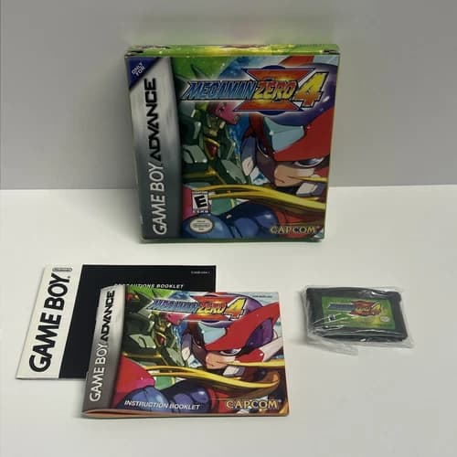 Mega Man Zero 4 Game Boy Advance GBA Complete in Box Manual CIB MegaMan