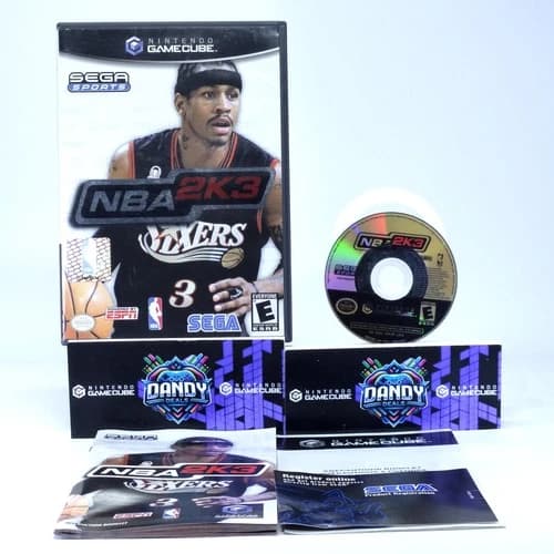 NBA 2K3 GC CIB W/ Manual - GameCube