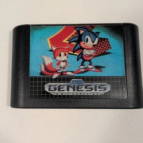 Sega Genesis Sonic the Hedgehog 2 Video Game Cartridge only